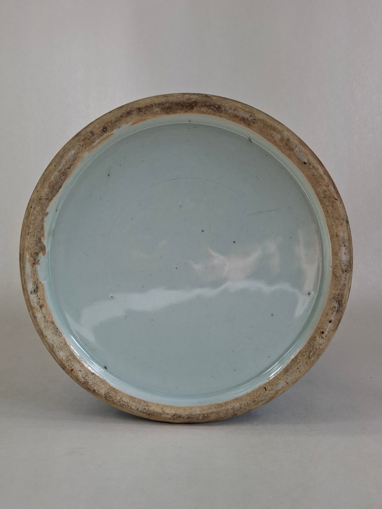 Antique Chinese double happiness temple vase // Qing Dynasty - 19th century