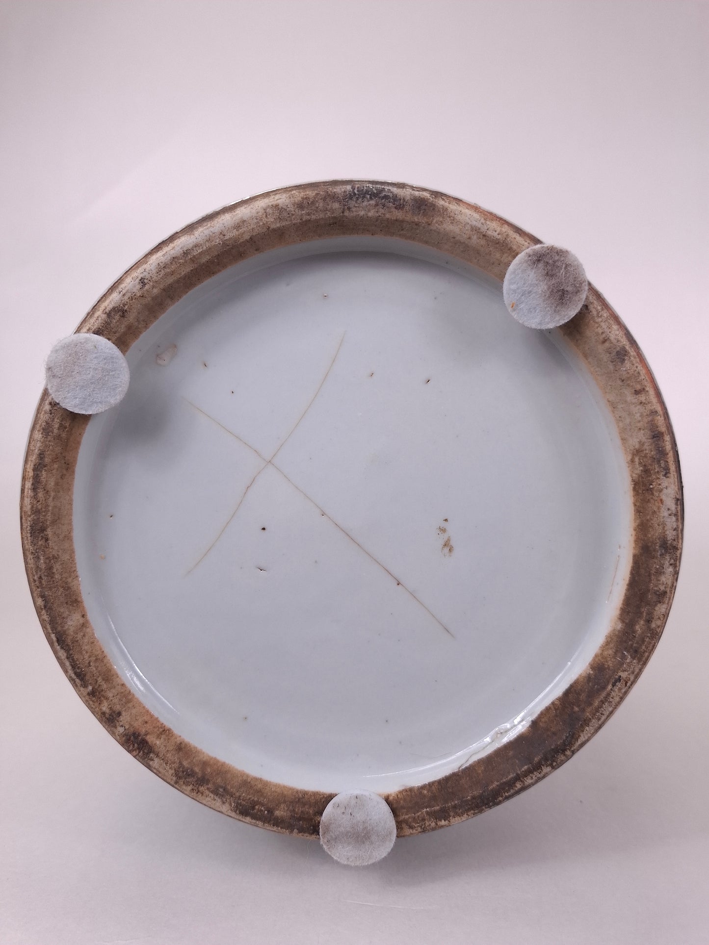 大型中国粉彩花鸟纹花瓶 // 清朝 – 19世纪