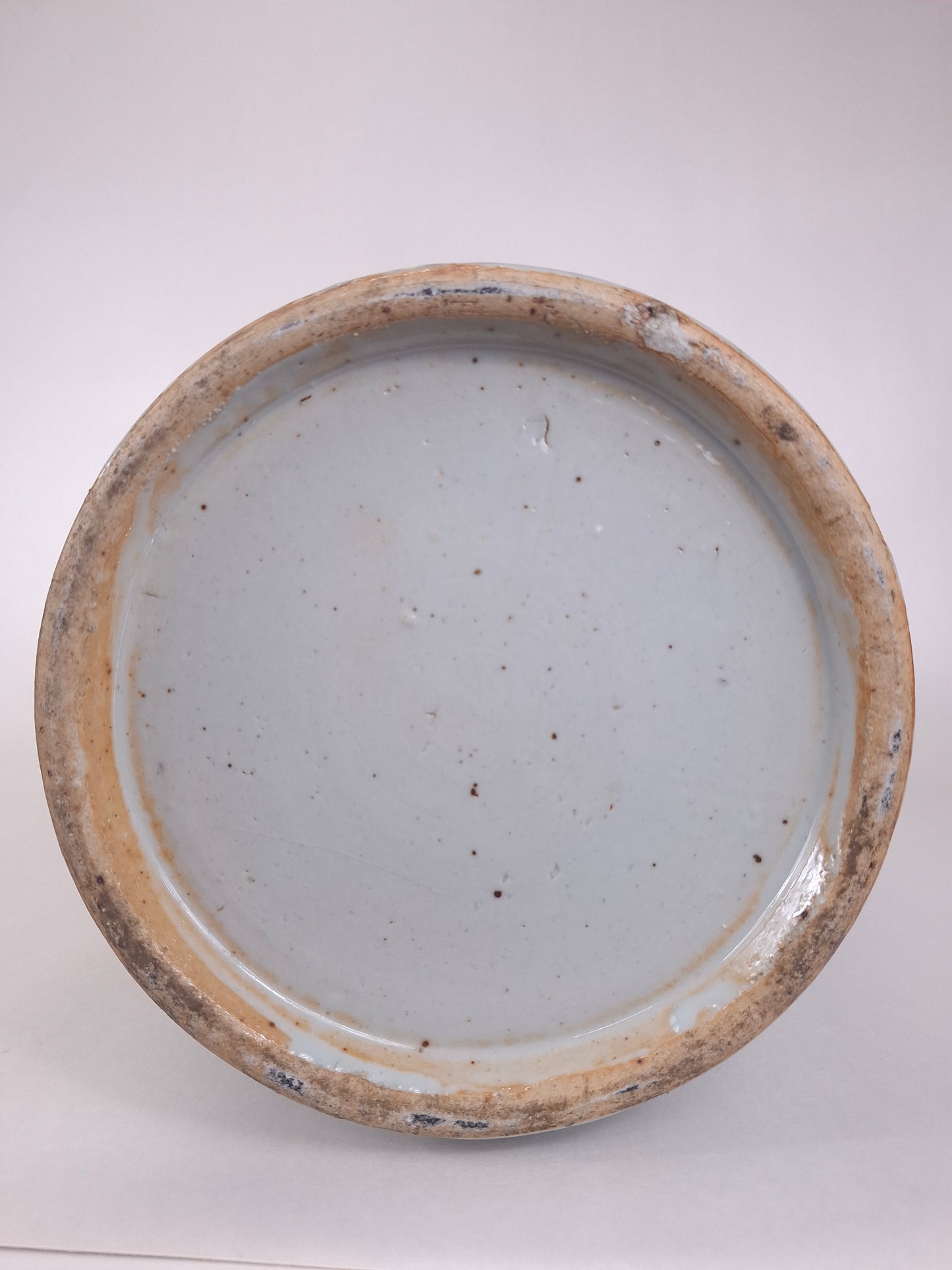 Grand vase ancien chinois double bonheur // Dynastie Qing - XIXe siècle