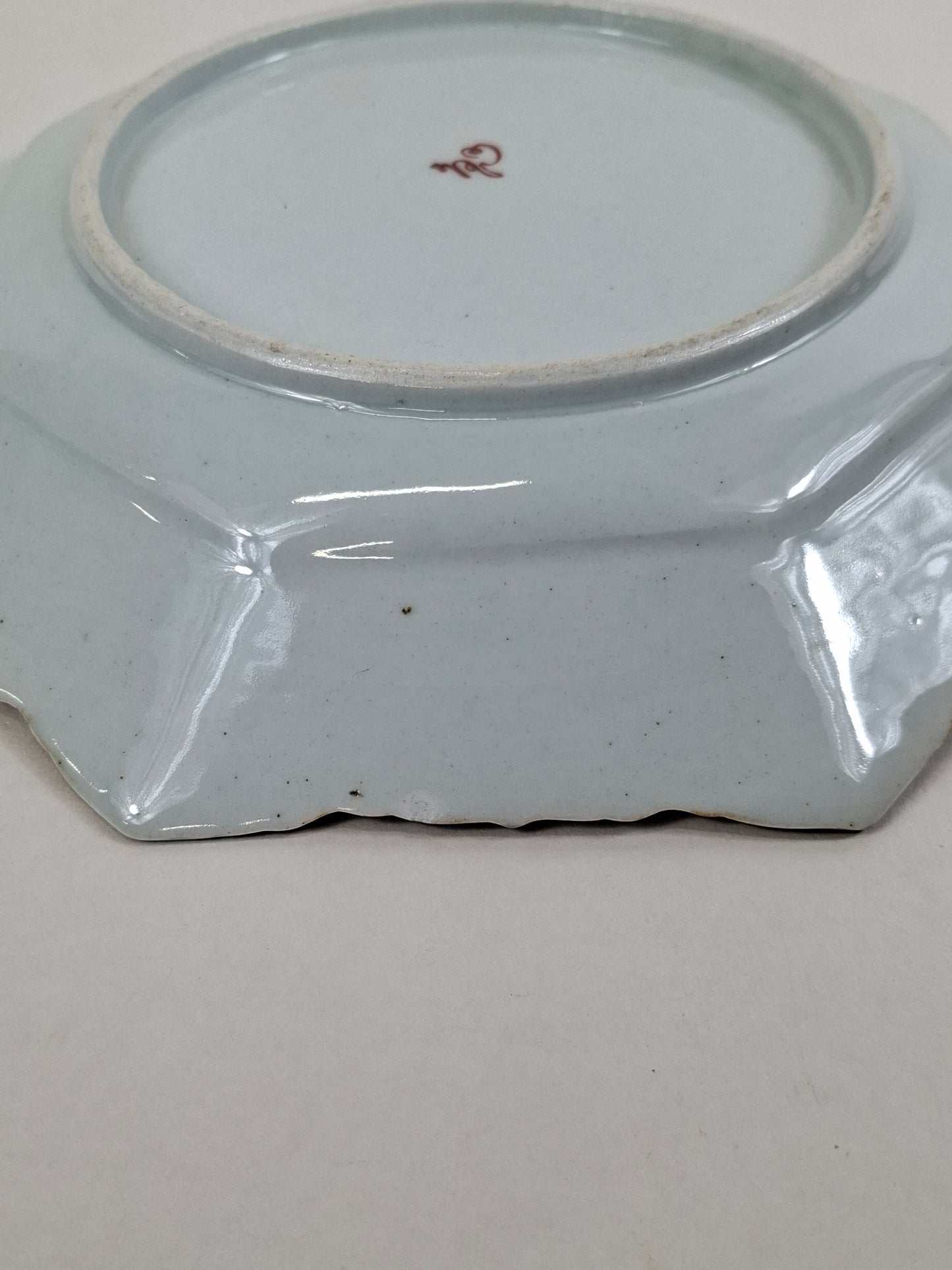 大型特大号日本古董盘，饰有贤者图案 // 明治时期 - 19世纪