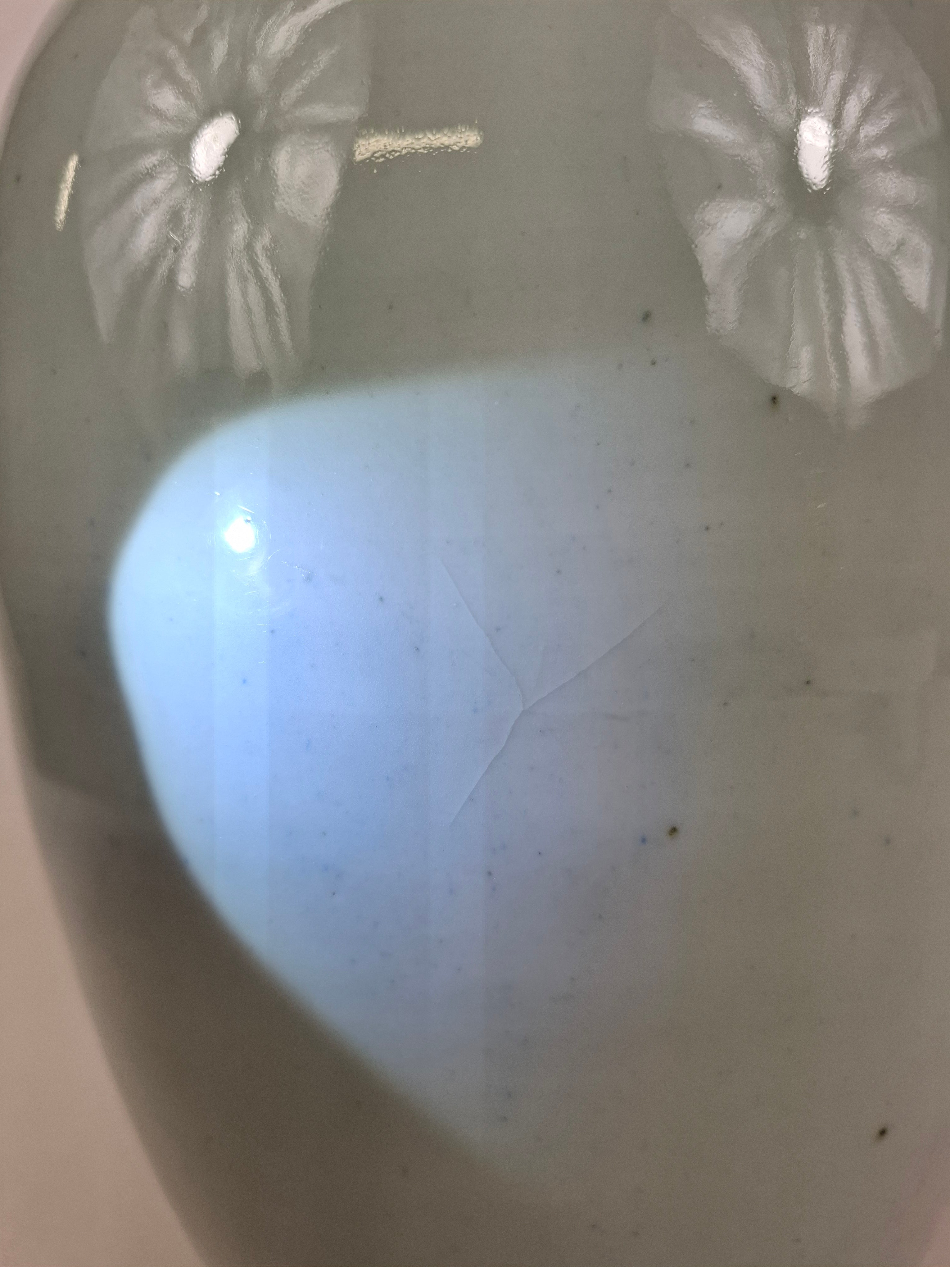 清代（19世纪）古董中国花瓶，饰以凤凰和花卉图案– Diddenantiques