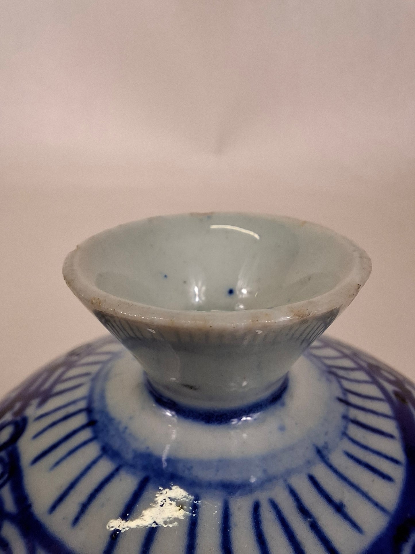 Bomboniere chinesa antiga duplo felicidade // Dinastia Qing - século 19