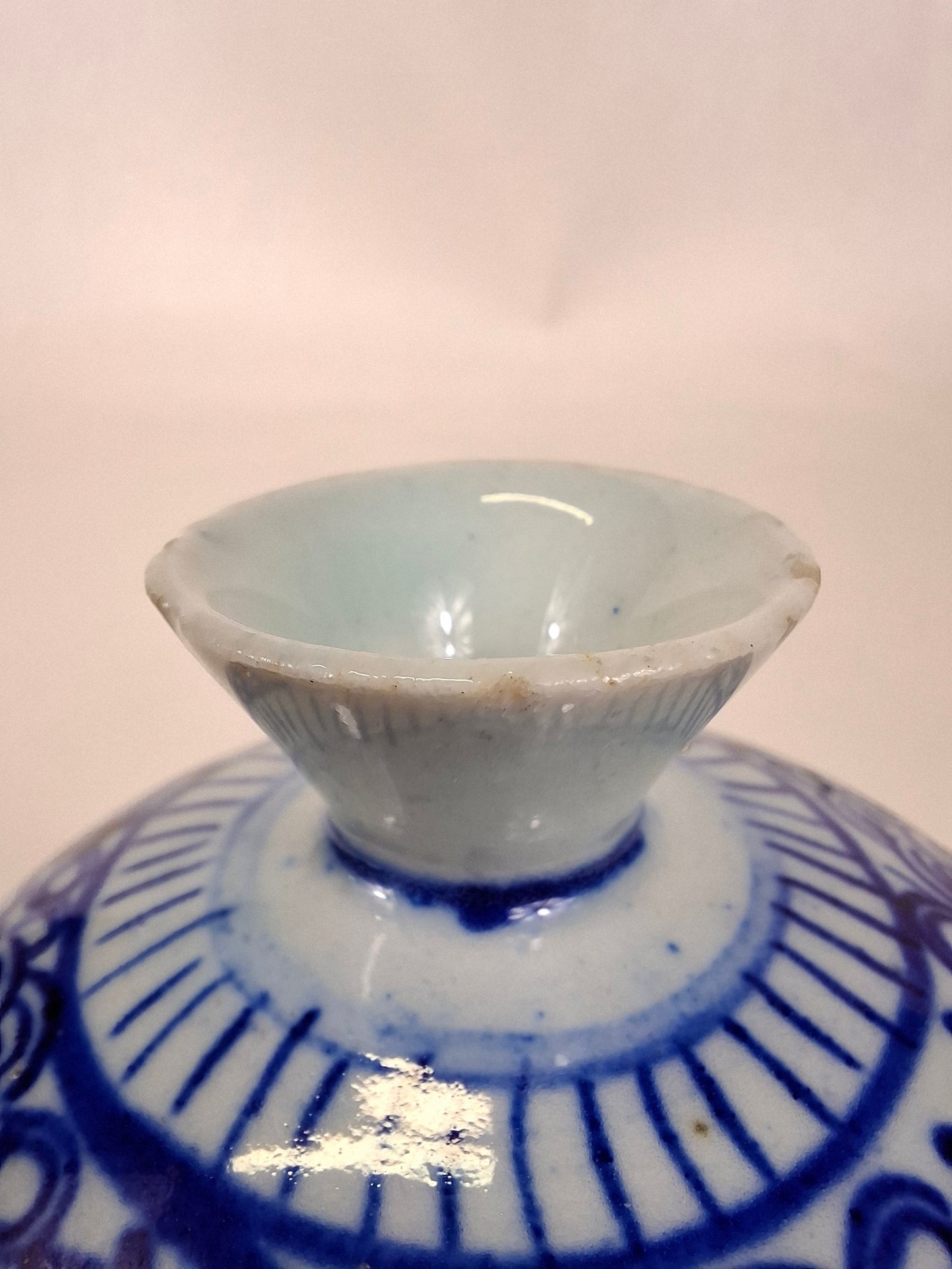 Bomboniere chinesa antiga duplo felicidade // Dinastia Qing - século 19