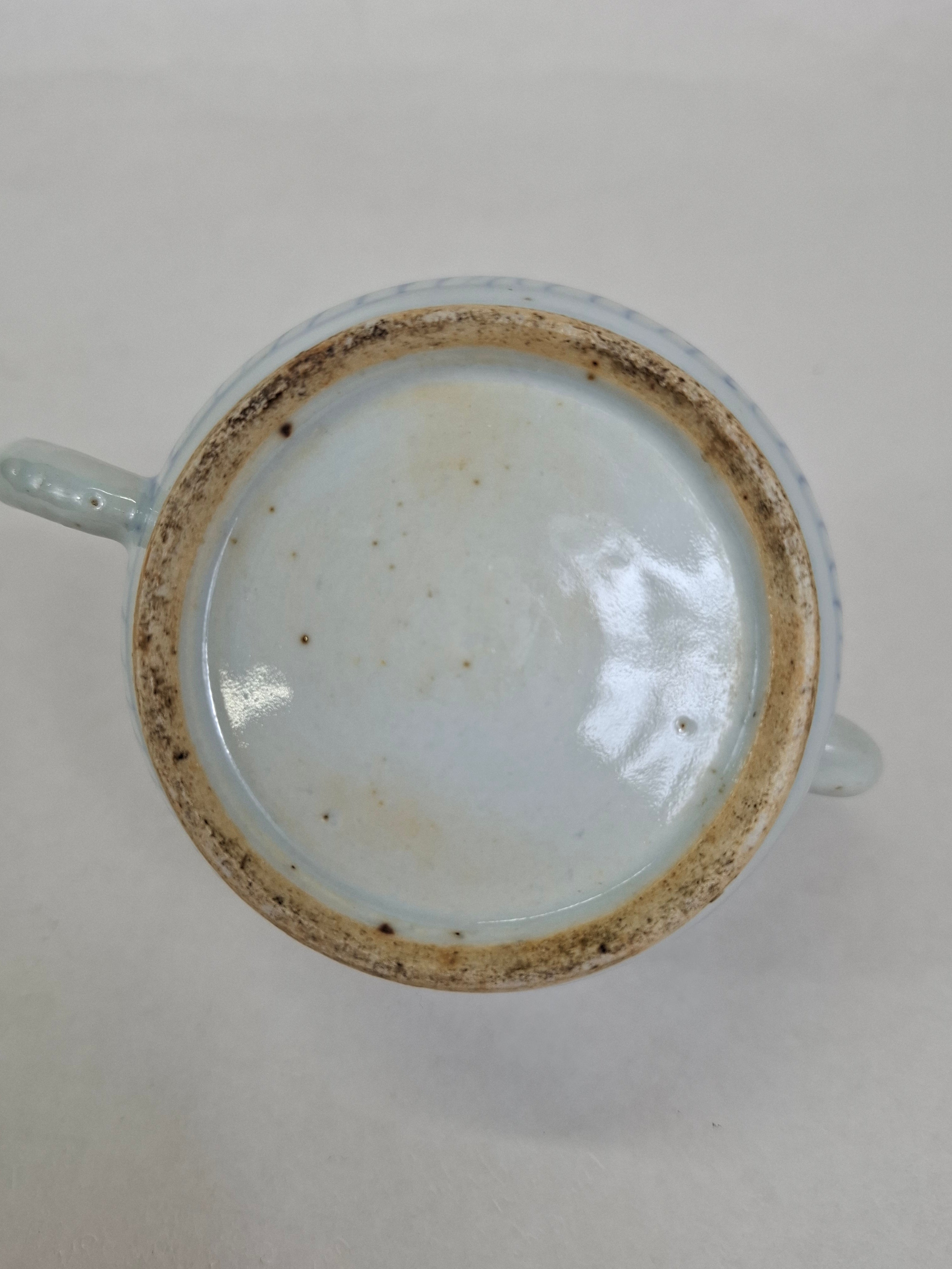 清代十九世纪中国古董花卉纹茶壶– Diddenantiques