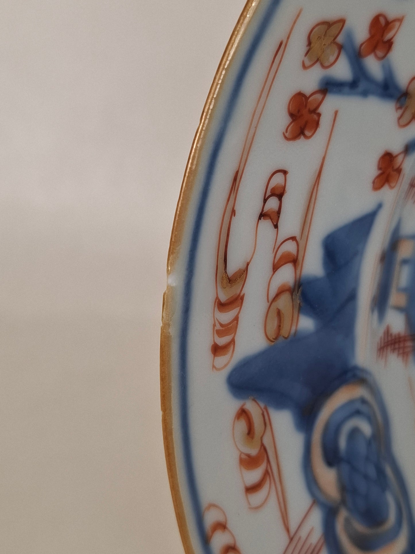 中国古董伊万里盘 // 康熙 - 清朝 - 18世纪