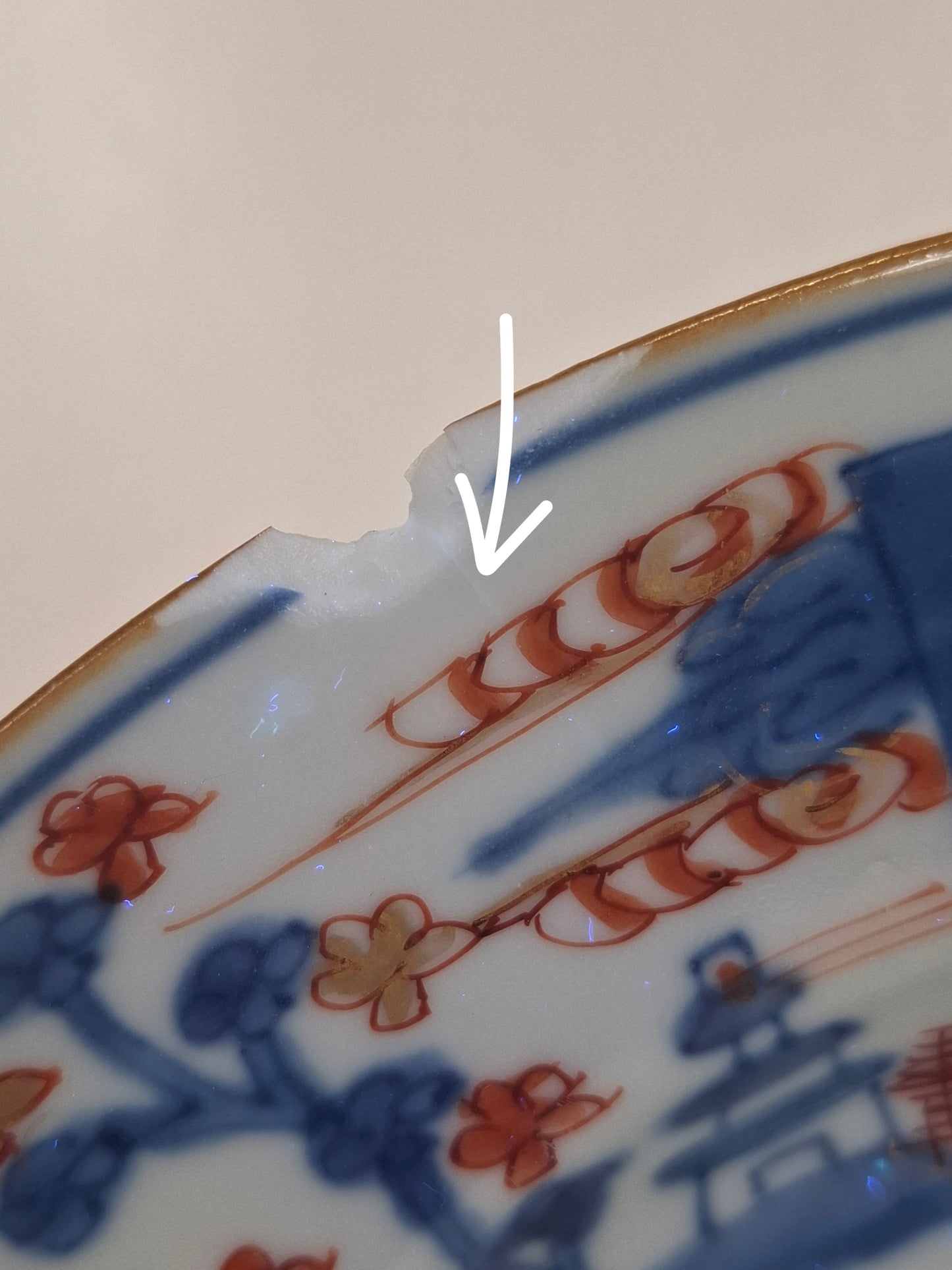 中国古董伊万里盘 // 康熙 - 清朝 - 18世纪