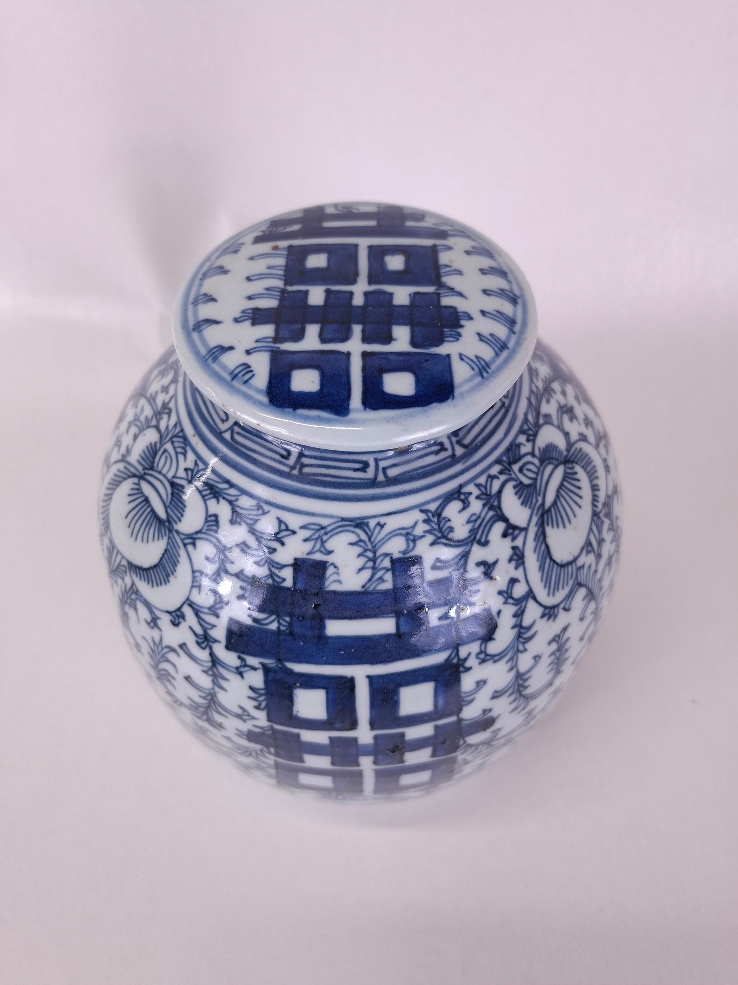 Hũ gừng đôi hỷ cổ Trung Quốc // Triều đại Thanh - thế kỷ 19