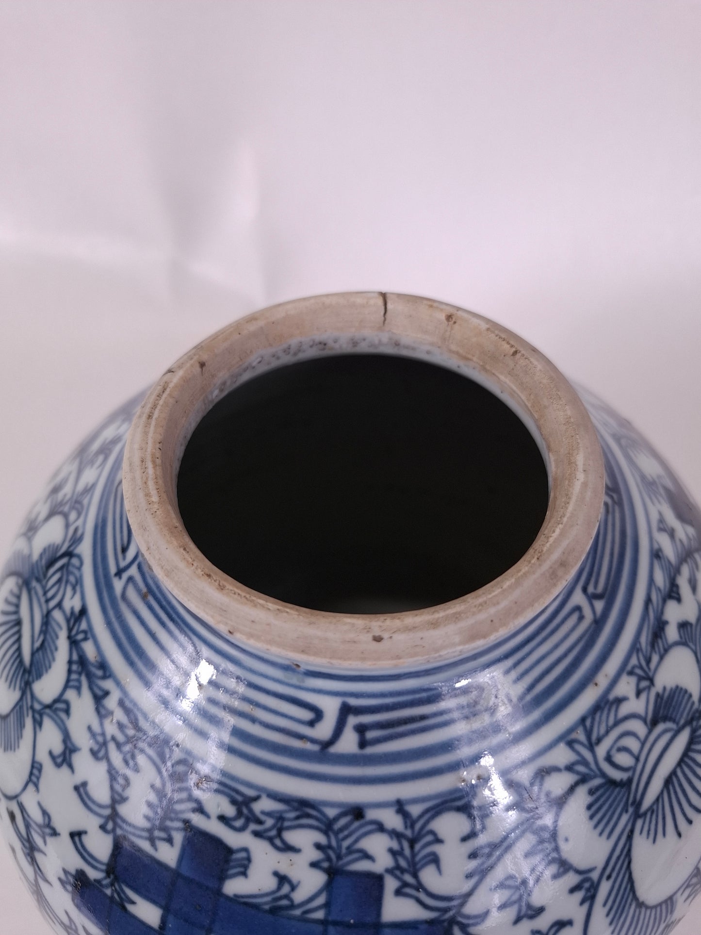 Hũ gừng đôi hỷ cổ Trung Quốc // Triều đại Thanh - thế kỷ 19
