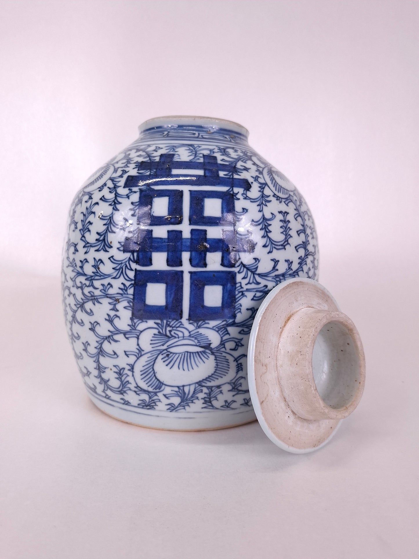 Hũ gừng đôi hỷ cổ Trung Quốc // Triều đại Thanh - thế kỷ 19