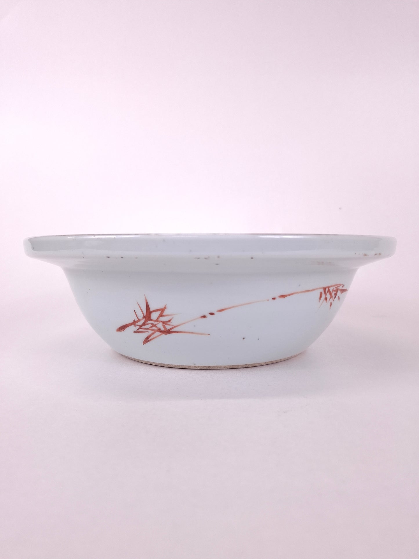 大型中国古董盆，饰花园景致 // 民国时期（1912-1949）