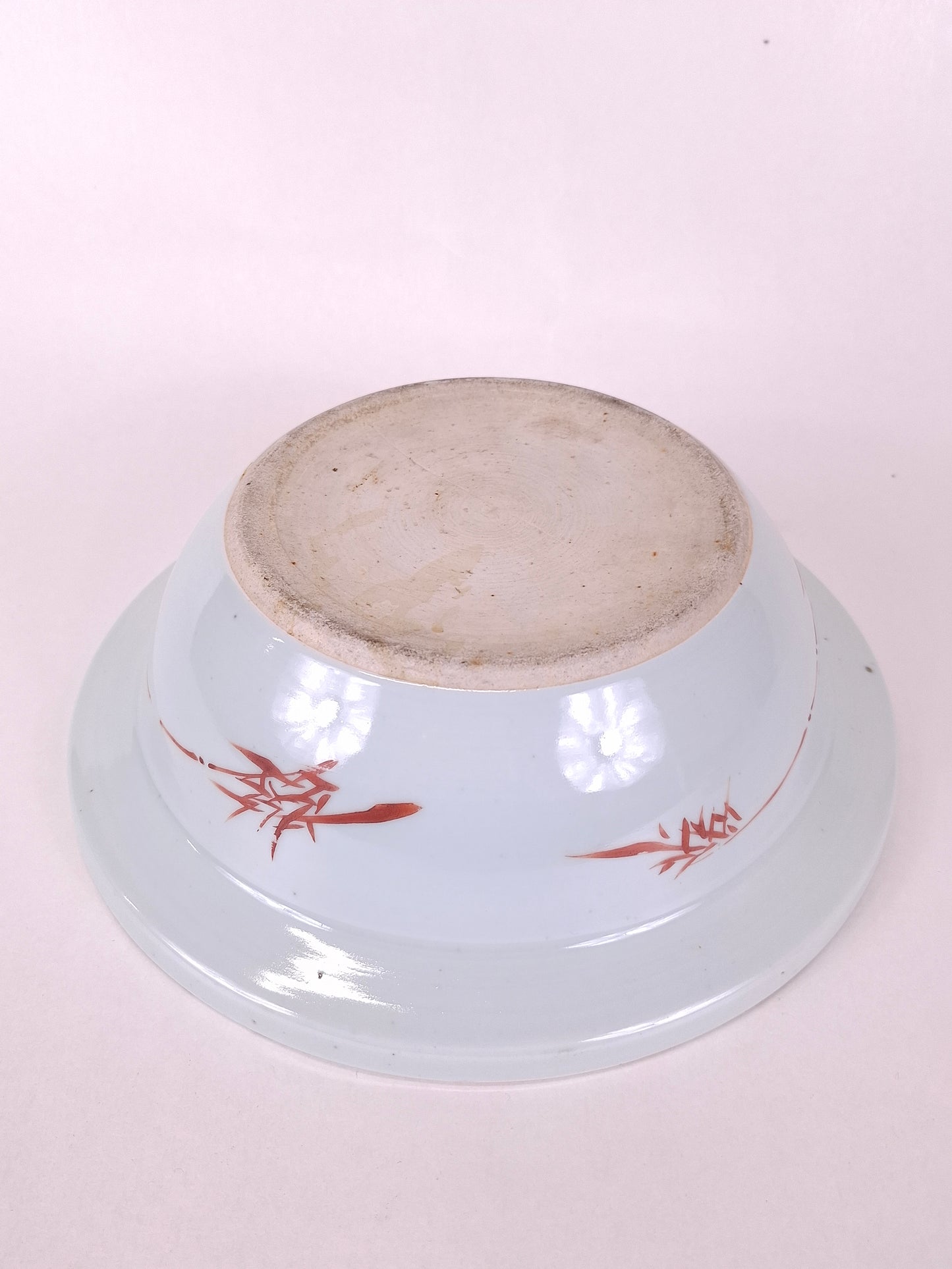 大型中国古董盆，饰花园景致 // 民国时期（1912-1949）