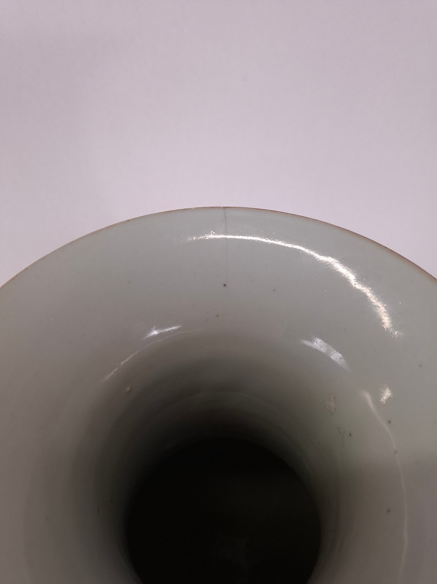 大型中国粉彩花鸟纹花瓶 // 清朝 – 19世纪