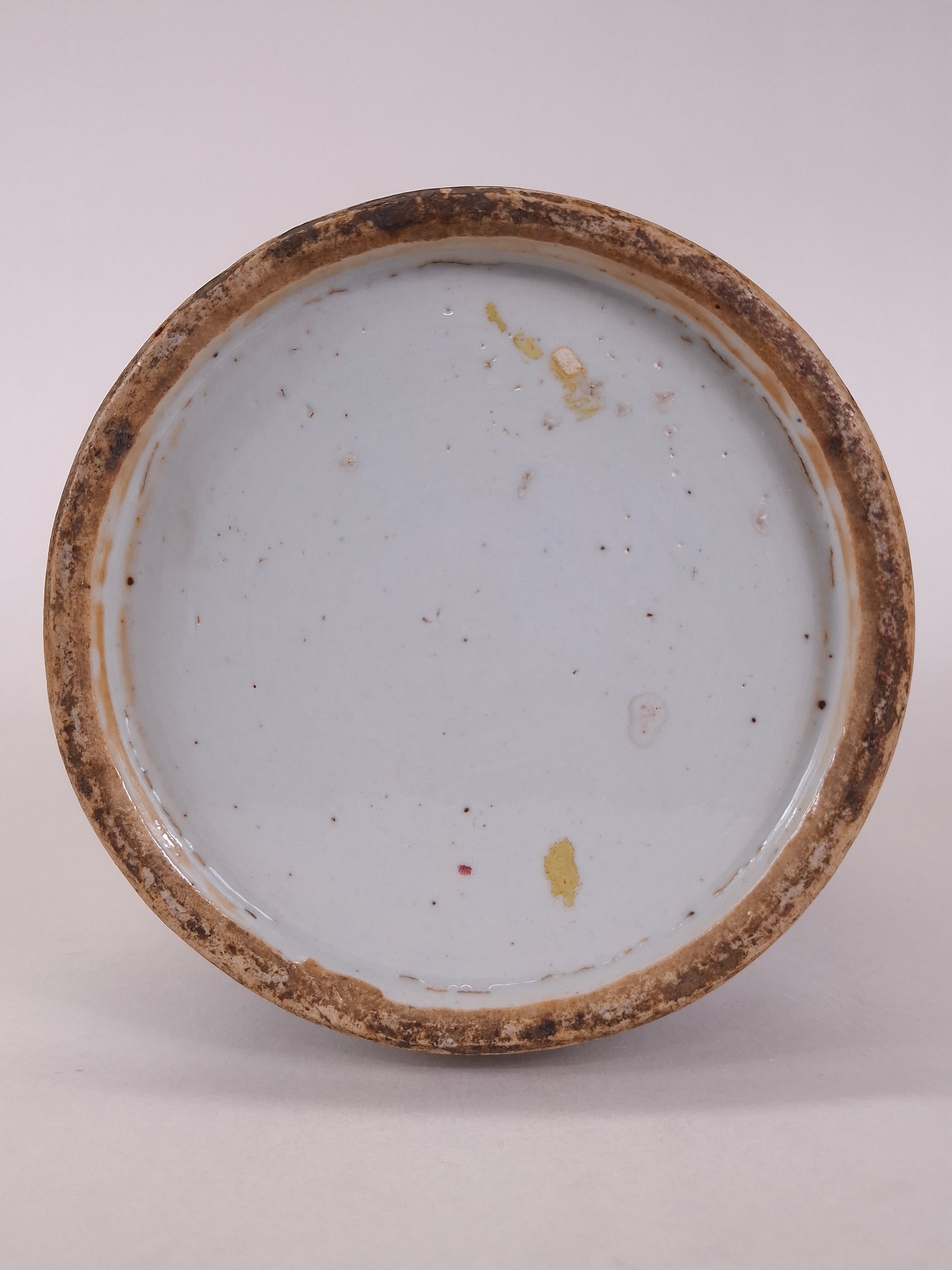 清代十九世纪粉彩人物纹古董花瓶– Diddenantiques