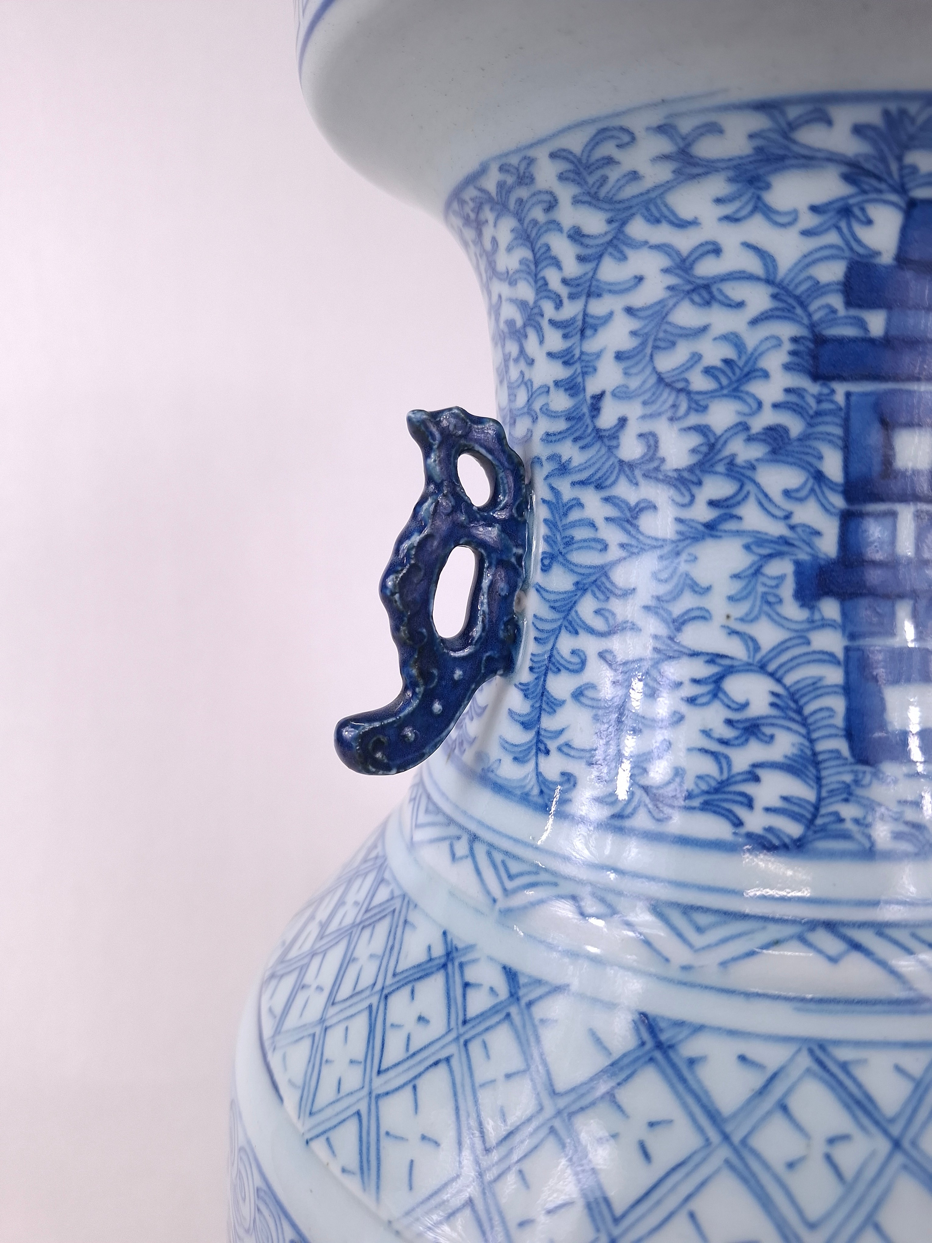 中国古董双喜婚庆花瓶| 精美清朝瓷器十九世纪– Diddenantiques