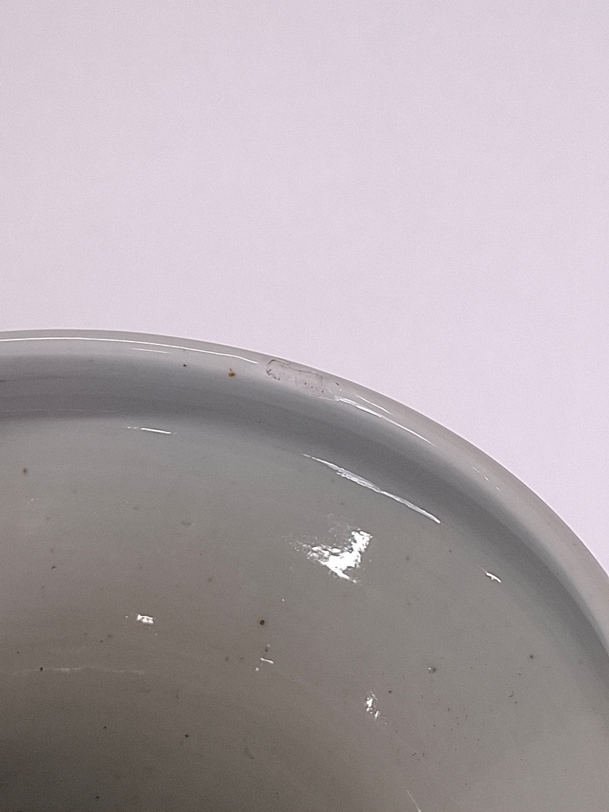 Vaso chinês antigo grande decorado com pássaros e flores // Dinastia Qing - século XIX