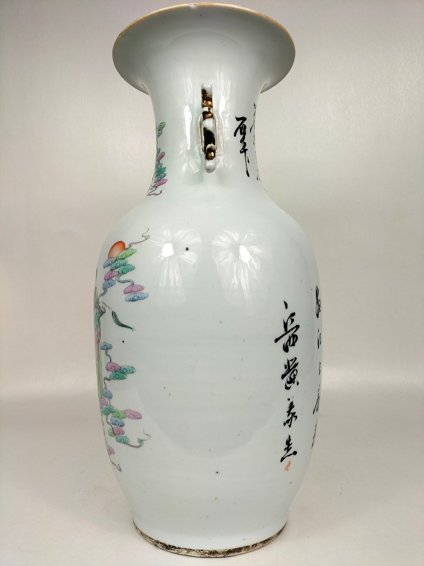 古董中国花瓶装饰人物//民国时期（1912-1949）