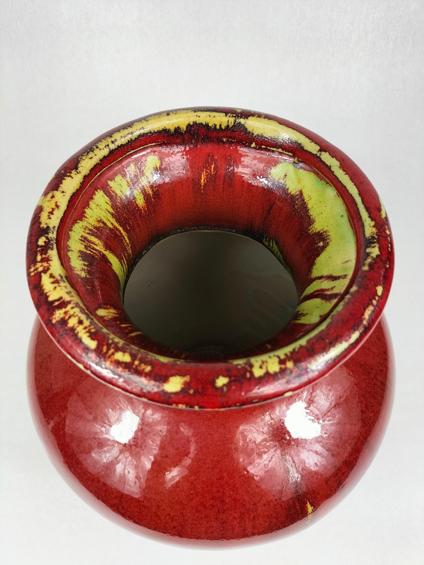 Grand vase chinois sang de boeuf // Sang de boeuf - 20ème siècle