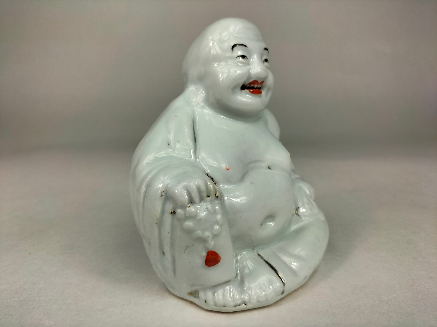 Chinês antigo blanc de Chine Buda sentado chinês // Período da República (1912-1949)