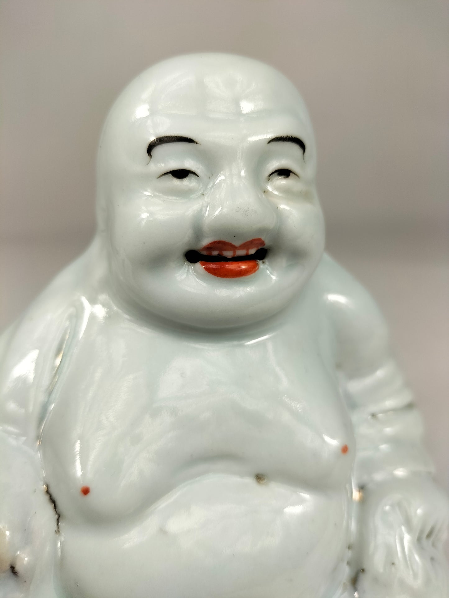 中国古董 blanc de Chine 中国坐佛 // 民国时期 (1912-1949)