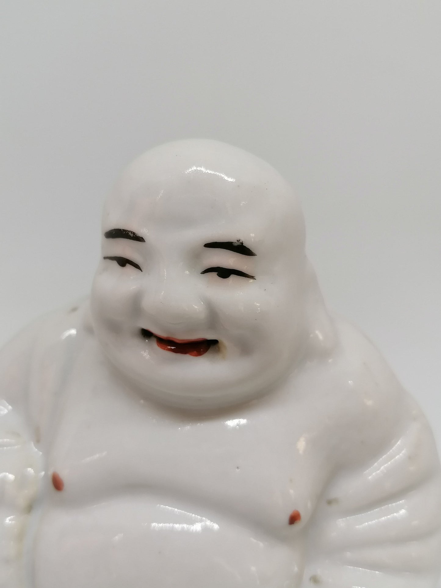Tượng phật cười cổ xưa của Trung Quốc trong tư thế ngồi // Thời kỳ Cộng hòa (1912-1949)