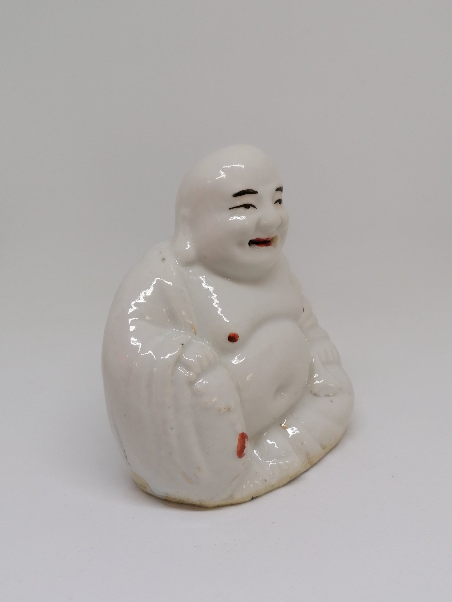 Antigo Buda rindo chinês sentado // Período da República (1912-1949)