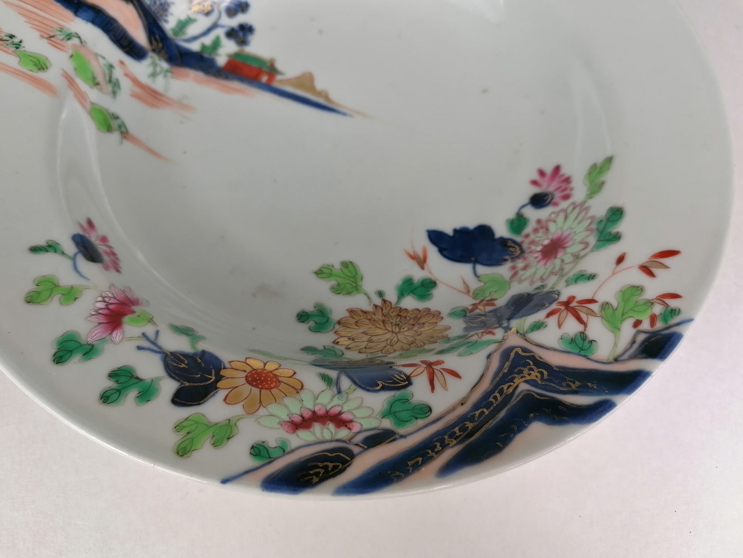 Bộ đĩa imari cổ Trung Quốc được sơn tinh xảo // thế kỷ 18